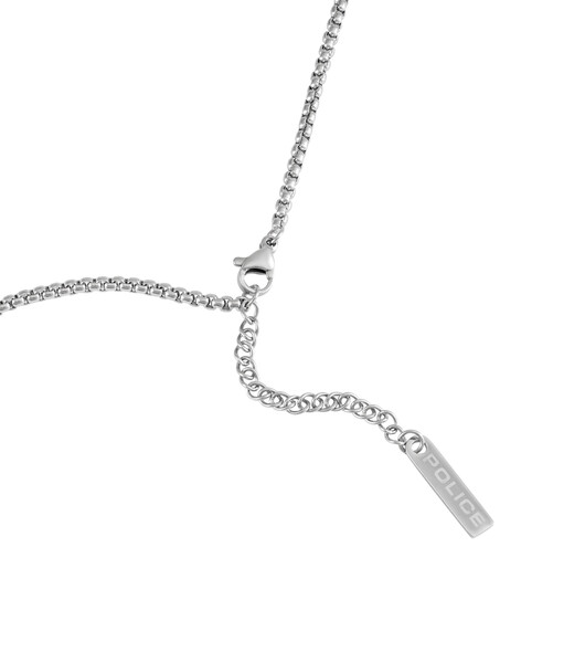 Police Crossrange Herrenkette in Silber mit...