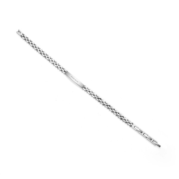 Police Brick Herrenarmband in Silber PEAGB0039301