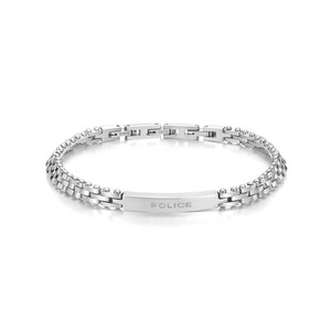 Police Brick Herrenarmband in Silber PEAGB0039301