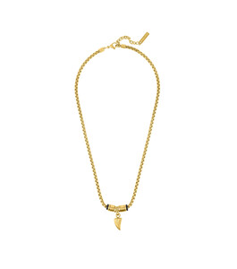 Police Serrator Herrenkette in Gold PEAGN0078302