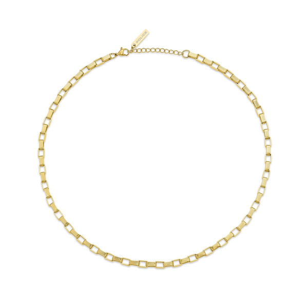 Police Player Herrenkette in Gold PEAGN0041802