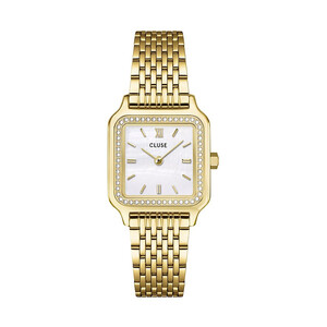 Cluse Gracieuse Petite Damenuhr, Gold-/Perlfarben CW11826