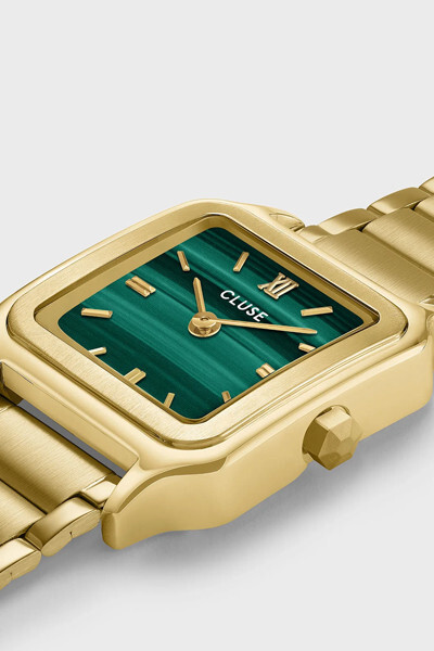 Cluse Gracieuse Petite Damenuhr, Gr�n & Gold CW11828