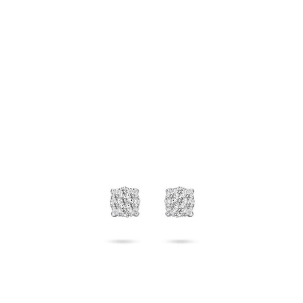 Damen Ohrstecker in Silber mit Zirkonia E1077