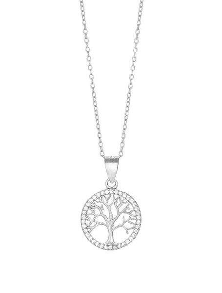 Damenkette CAIANOR Silber/Gold mit Zirkonia