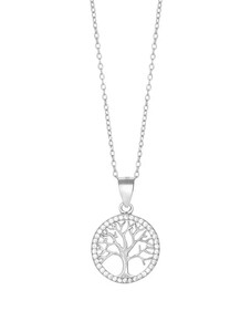 Damenkette CAIANOR Silber/Gold mit Zirkonia