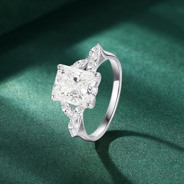 Damenring aus 925/- Sterlingsilber mit Zirkonia GH-R004