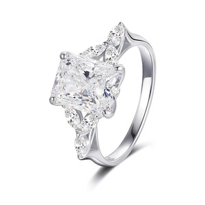 Damenring aus 925/- Sterlingsilber mit Zirkonia GH-R004