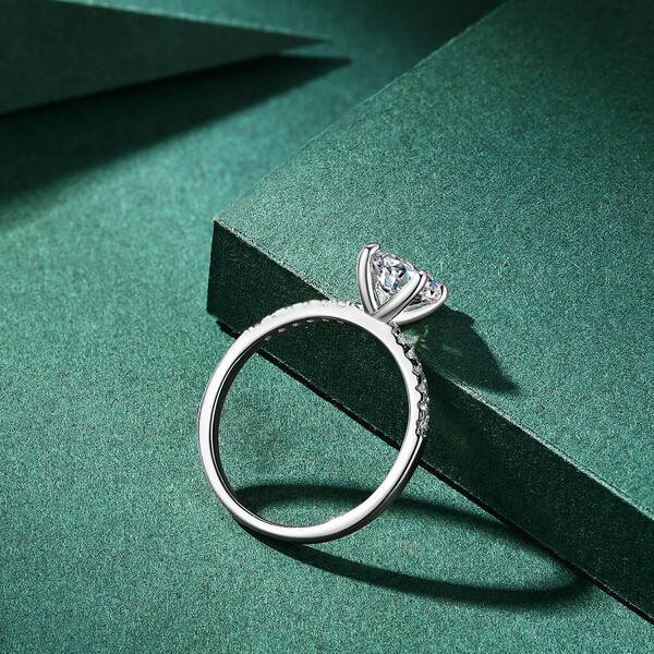 Damenring aus 925/- Sterlingsilber mit Zirkonia GH-R006
