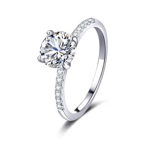 Damenring aus 925/- Sterlingsilber mit Zirkonia GH-R006