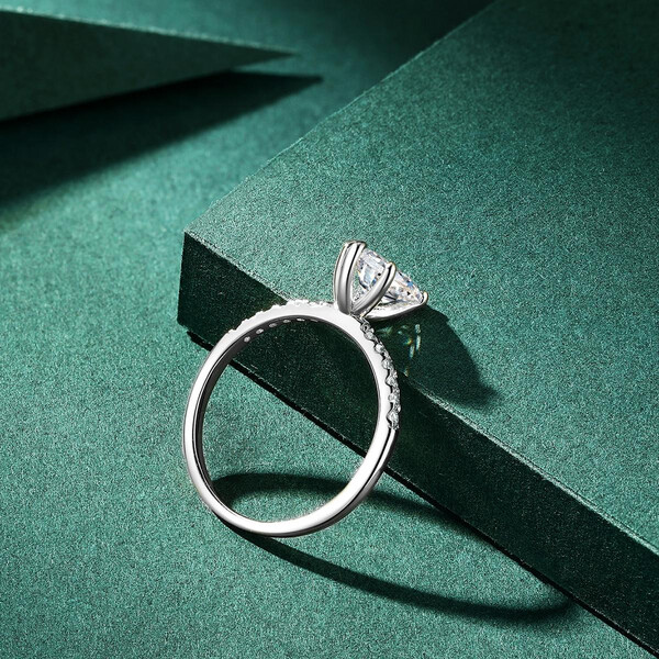 Damenring aus 925/- Sterlingsilber mit Zirkonia GH-R007