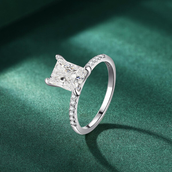 Damenring aus 925/- Sterlingsilber mit Zirkonia GH-R010