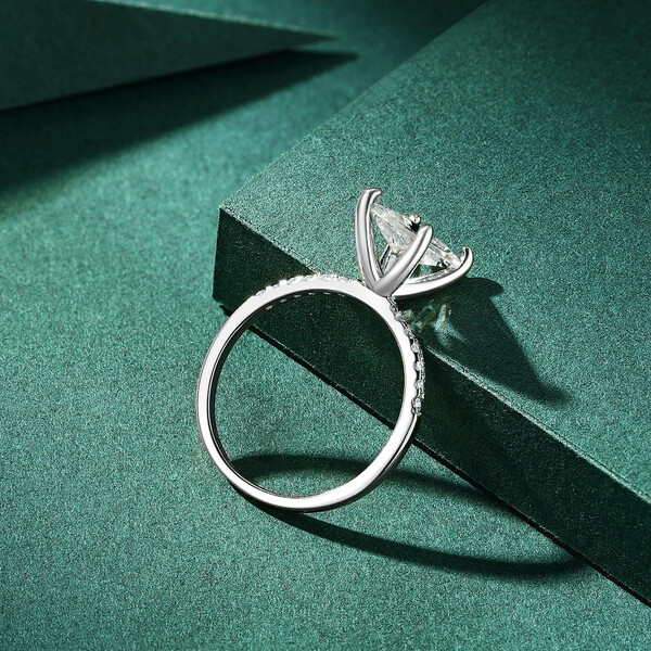 Damenring aus 925/- Sterlingsilber mit Zirkonia GH-R010
