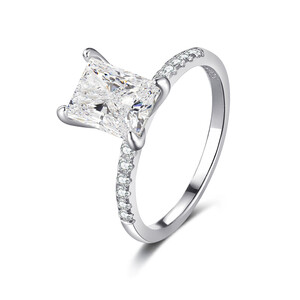 Damenring aus 925/- Sterlingsilber mit Zirkonia GH-R010