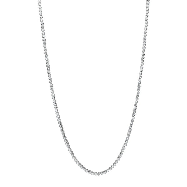 Halskette f�r Damen aus Silber mit vielen Zirkonia