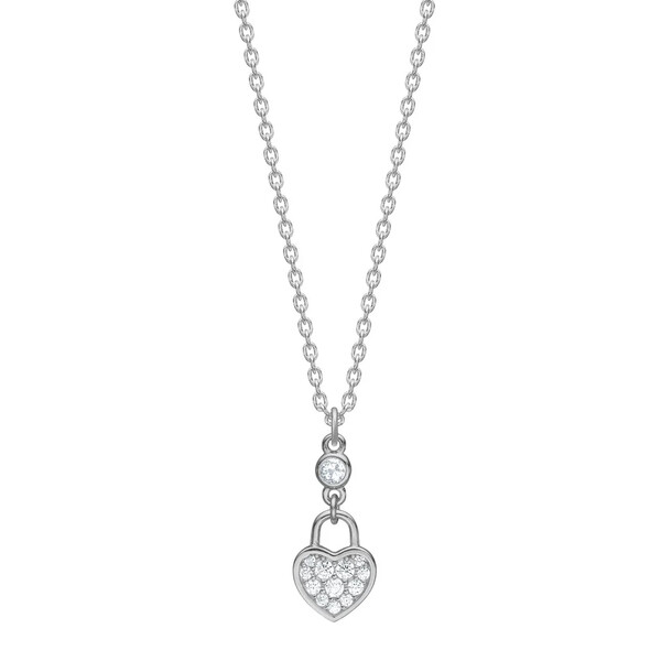 Halskette f�r Damen aus Silber mit Zirkonia
