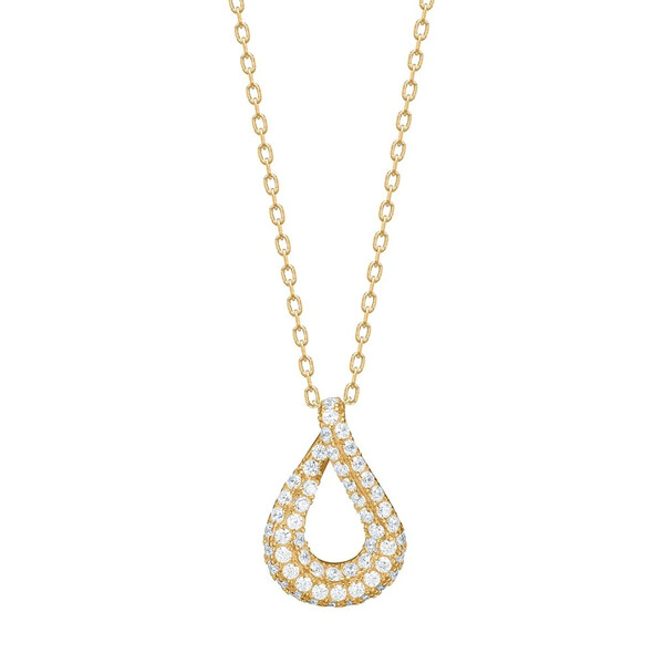 Halskette f�r Damen TheresaNor aus Silber mit Zirkonia