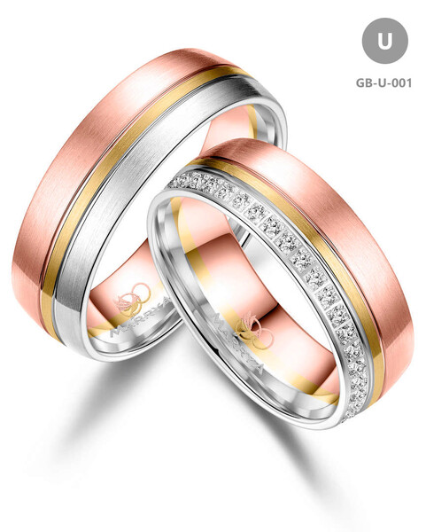 Trauringe Partnerringe aus Gold GB-001