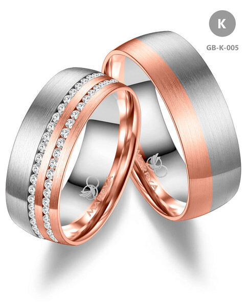 Trauringe Partnerringe aus Gold GB-005