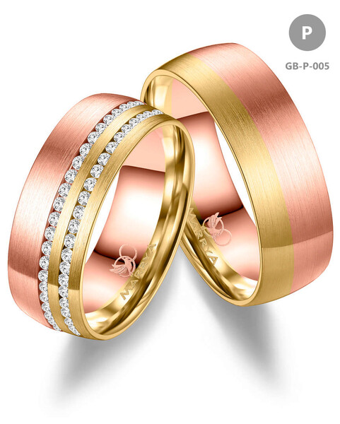 Trauringe Partnerringe aus Gold GB-005