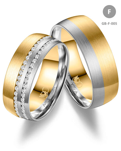 Trauringe Partnerringe aus Gold GB-005