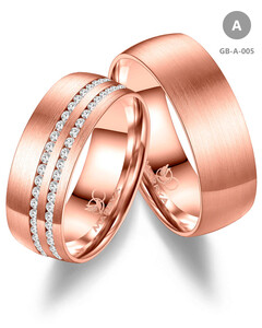 Trauringe Partnerringe aus Gold GB-005