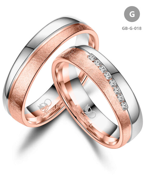 Trauringe Partnerringe aus Gold GB-018
