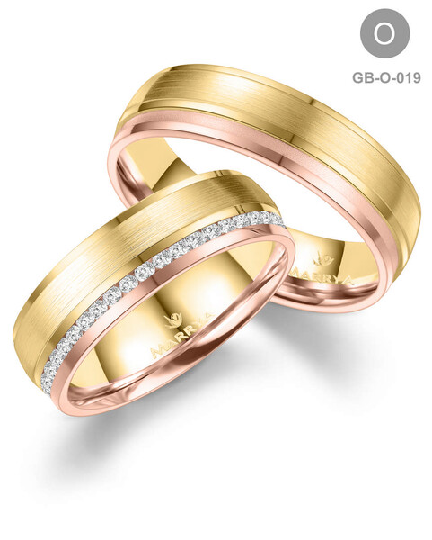 Trauringe Partnerringe aus Gold GB-019