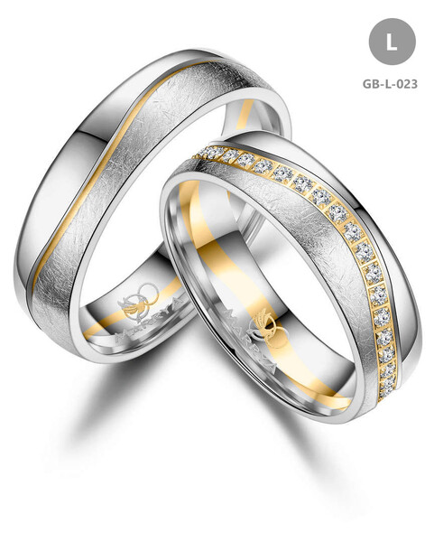 Trauringe Partnerringe aus Gold GB-023