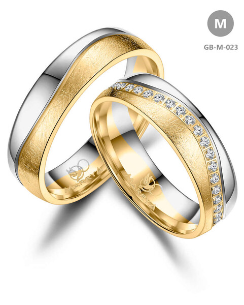 Trauringe Partnerringe aus Gold GB-023