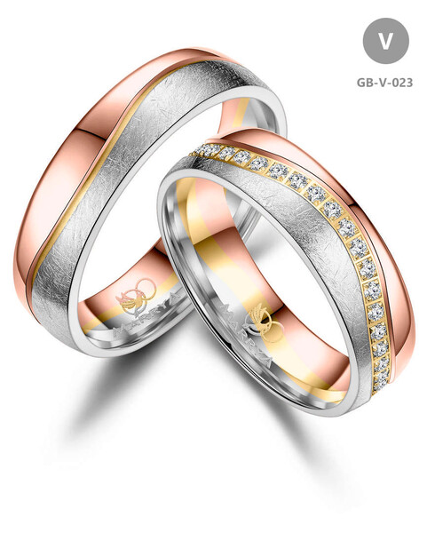 Trauringe Partnerringe aus Gold GB-023