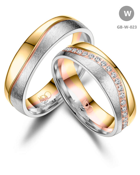 Trauringe Partnerringe aus Gold GB-023