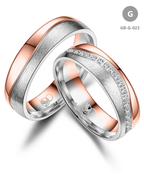 Trauringe Partnerringe aus Gold GB-023