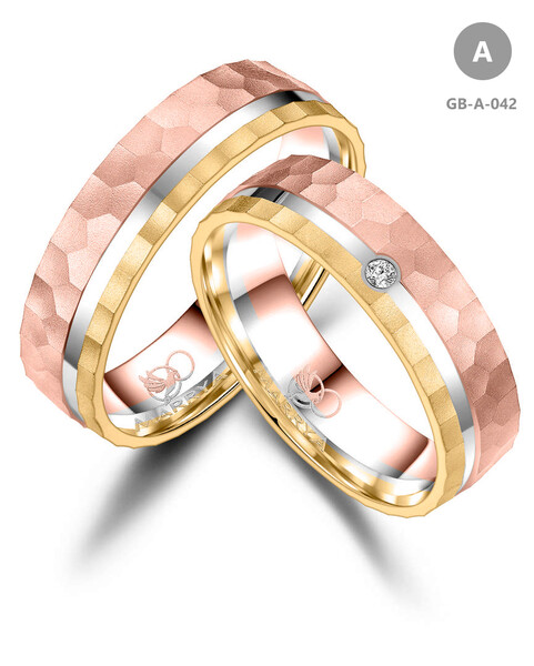 Trauringe Partnerringe aus Gold GB-042