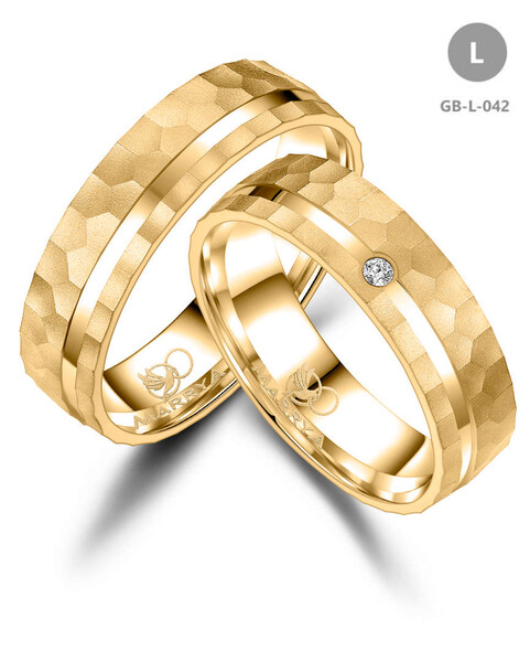 Trauringe Partnerringe aus Gold GB-042