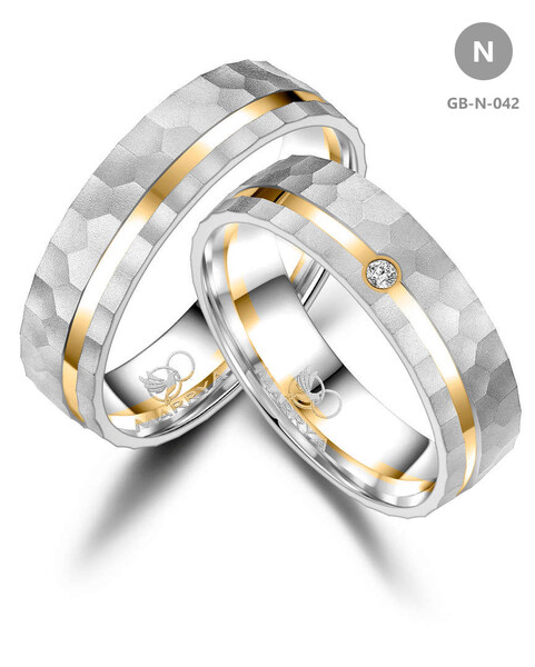 Trauringe Partnerringe aus Gold GB-042