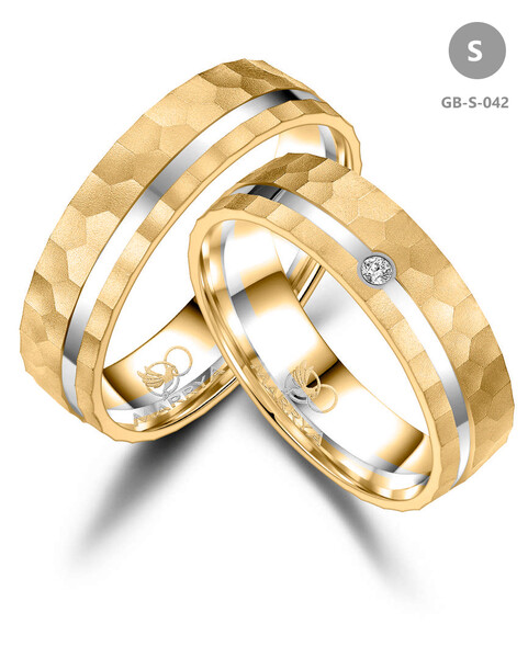 Trauringe Partnerringe aus Gold GB-042