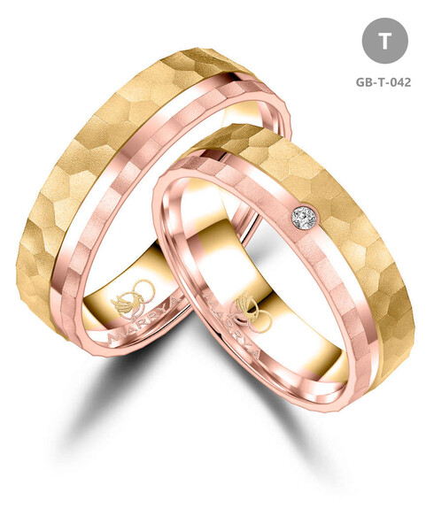 Trauringe Partnerringe aus Gold GB-042