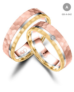 Trauringe Partnerringe aus Gold GB-042