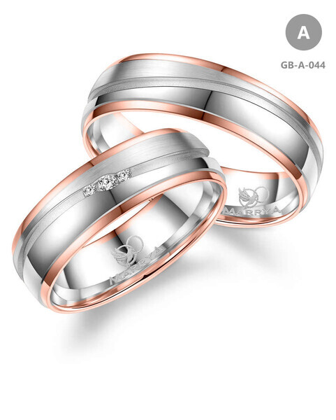 Trauringe Partnerringe aus Gold GB-044