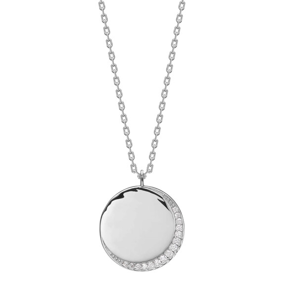 Damenhalskette SaraNor aus Gold mit Zirkonia