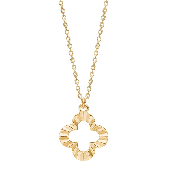 Damenhalskette CloverNor aus Gold