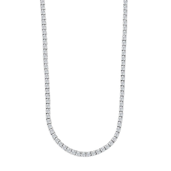 Damenhalskette KarenNor aus Gold mit Zirkonia