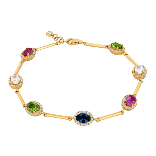 Armband MilleNor aus Silber mit Zirkonia