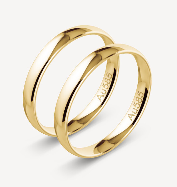 Trauringe aus Gold (GHG-TR001)