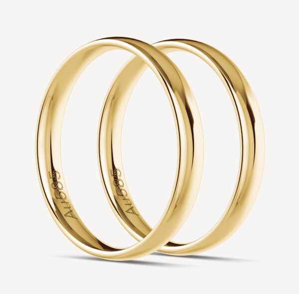 Trauringe aus Gold (GHG-TR001)