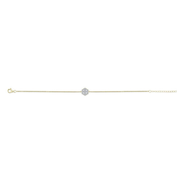 Armband Silber vergoldet mit Zirkonia