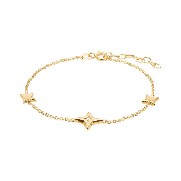 Nordahl Andersen Armband vergoldet mit Zirkonia