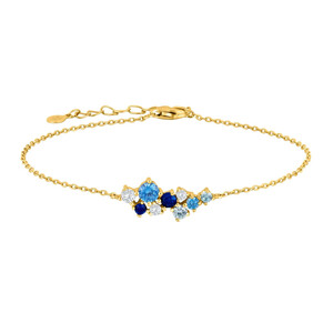 Nordahl Andersen Armband vergoldet mit Zirkonia