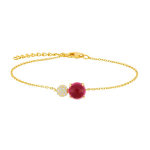 Nordahl Andersen Armband vergoldet mit Zirkonia